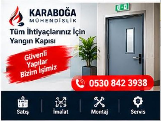 Otel İçin Yangın Kapısı